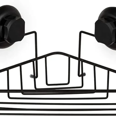 Compactor Bestlock - stūra stiepļu plaukts, melns RAN9778
