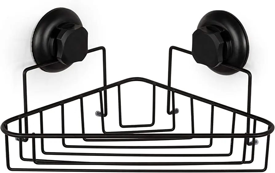 Compactor Bestlock - stūra stiepļu plaukts, melns RAN9778
