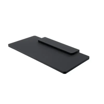 Nimco Maya - plaukts IXI, garums 20 cm, akrila stikls melns MAC X320-C-90
