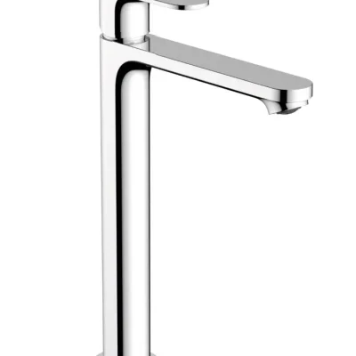 Hansgrohe Rebris S - maisītājs uz virsmas uzstādāmai izlietnei, ar noteci, CoolStart, hroms 72580000