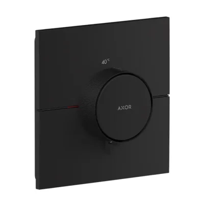 Axor ShowerSelect ID - termostata baterija zemapmetuma montāžai, HighFlow, matēti melns 36774670