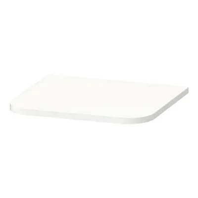 Duravit Happy D.2 Plus - pārsega plāksne skapim, balta zīdaini matēta HP030003636