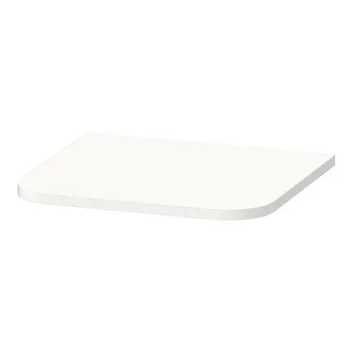 Duravit Happy D.2 Plus - pārsega plāksne skapim, balta zīdaini matēta HP030003636