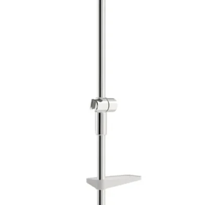 Hansa Viva - dušas stienis 97 cm, ar plauktu, Hroms 44130200