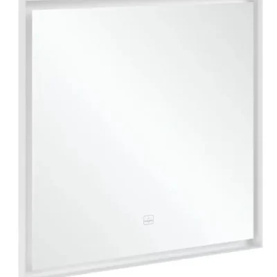 Villeroy & Boch Subway 3.0 - rāmja spogulis ar LED apgaismojumu, 80x75 cm, skāriena sensors A4638000
