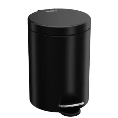 Sanela - atkritumu tvertne 15 l, matēti melna SLZN 15V