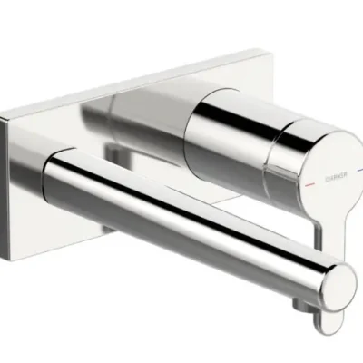 Hansa Designo - izlietnes maisītājs - zemapmetuma, 2 caurumu montāža, hroms 51092183