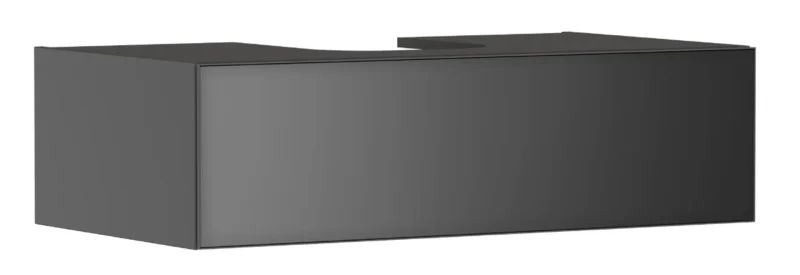 Hansgrohe Xevolos E - izlietnes skapītis, 28x98x55 cm, 1 atvilktne, matēti pelēks/metāliski pelēks 54315770