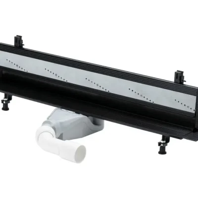 Viega Advantix Vario - dušas noteka 30-120 cm, sienas montāžai, melna 736736