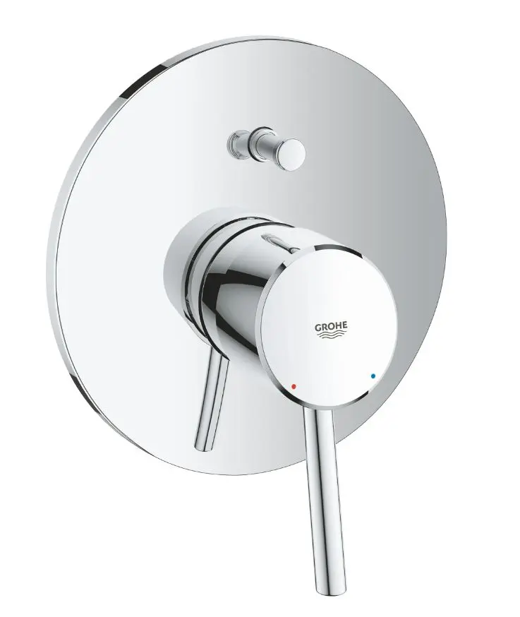 Grohe Concetto - zemapmetuma vannas maisītājs, hroms 32214001