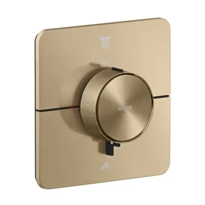 Axor ShowerSelect ID - zemapmetuma termostata maisītājs, 2 patērētājiem, matēta bronza 36754140