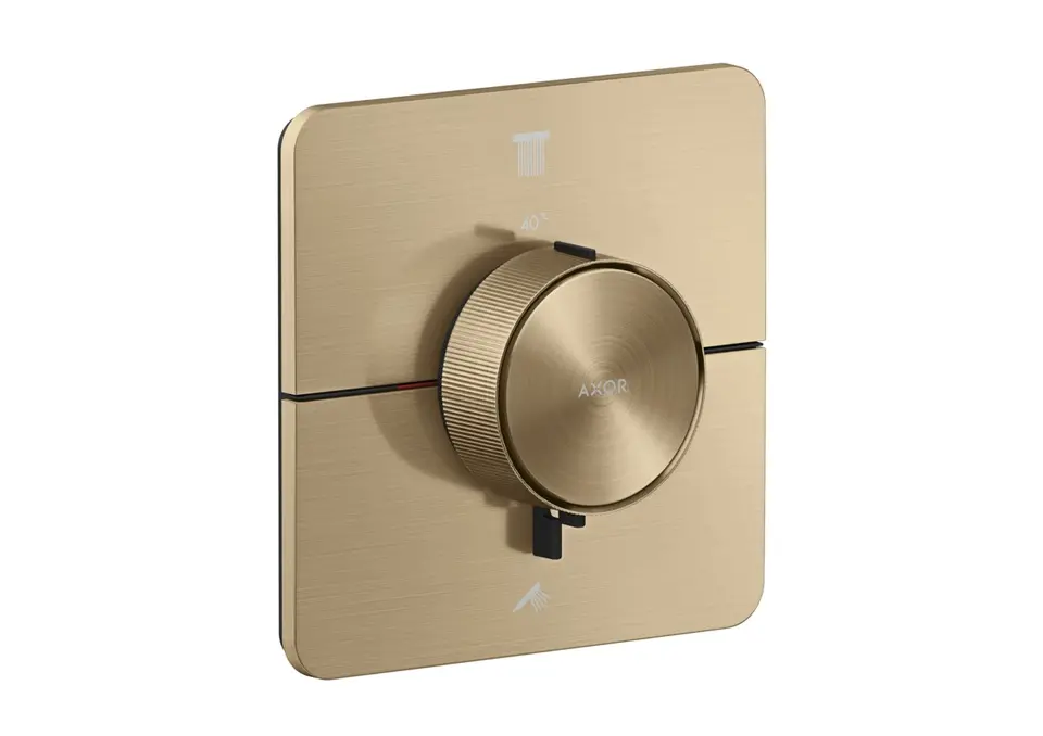 Axor ShowerSelect ID - zemapmetuma termostata maisītājs, 2 patērētājiem, matēta bronza 36754140