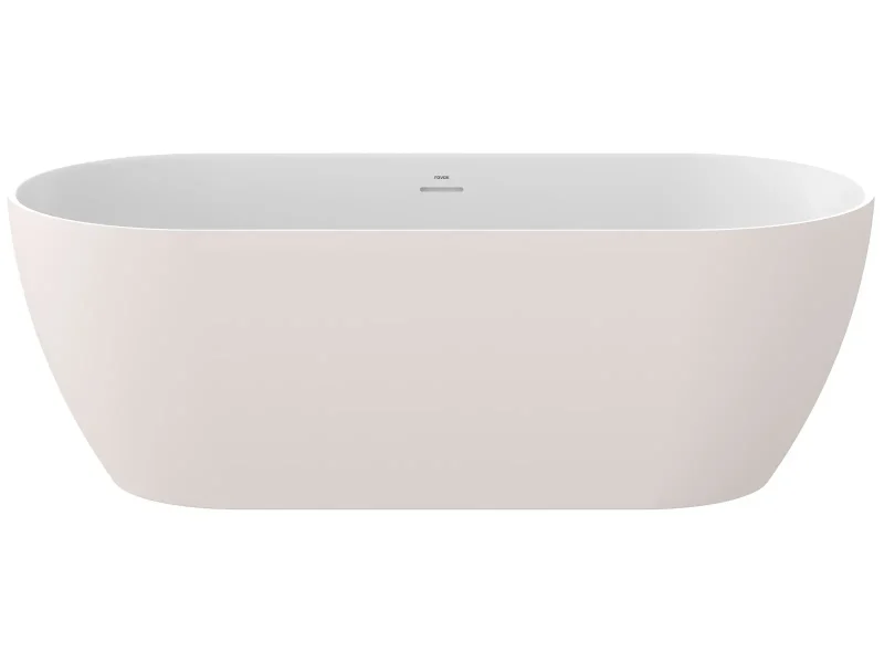 Ravak Freedom O Tec - brīvi stāvoša vanna, 170x77 cm, Alabaster Pink/balts CD41600000