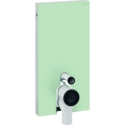 Geberit Monolith - sanitārais modulis sienas WC, 101 cm, pieslēgums apakšā, mintzaļš 131.002.SL.5