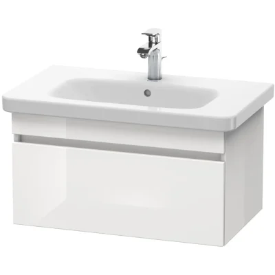 Duravit DuraStyle - izlietnes skapītis 40x73x45 cm, ar 1 atvilktni, balts spīdīgs DS638102222