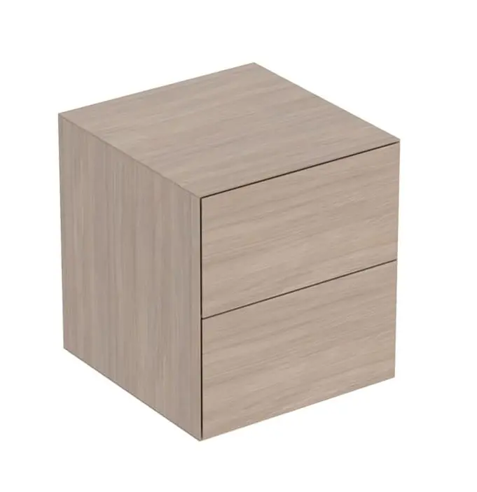 Geberit ONE - sānu skapis, 45x49x47 cm, 2 atvilktnes, ozols 505.077.00.5
