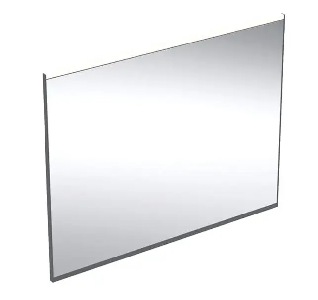 Geberit Option - spogulis ar LED apgaismojumu un apsildi, 90x70 cm, matēti melns 502.783.14.1