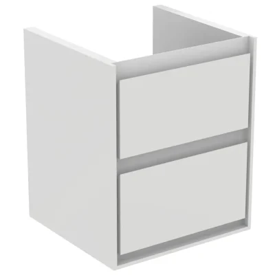 Ideal Standard Connect Air - izlietnes apakšskapis 43x40x52 cm, balts spīdīgs / balts matēts lakots E1608B2