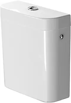 Duravit Darling New - skalošanas tvertne 41x16 cm, pieslēgums apakšā pa kreisi, skalošanas daudzums 6 l, ar WonderGliss, balta 09311000051