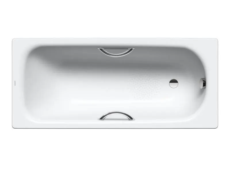 Kaldewei Advantage - Vanna Saniform Plus Star 334, 170x73 cm, ar rokturu caurumiem, pretslīdes, balta 133430000001