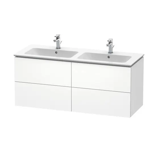 Duravit L-Cube - izlietnes apakšskapis 55x129x48 cm, 4 atvilktnes, balts matēts LC625901818