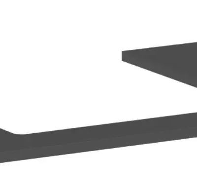 Hansgrohe Xilesa E - izlietnes virsma, 78x55 cm, izgriezums vidū, pelēks matēts 54269760