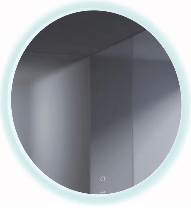 Kludi Luma - spogulis ar LED apgaismojumu un apsildi, 100x100 cm, skārienjutīgs sensors 17SP0300