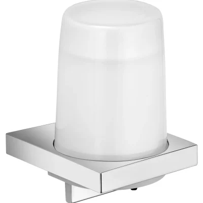 Keuco Edition 11 - ziepju dozators ar turētāju 180 ml, matēts stikls/hroms 11152019000
