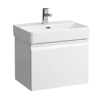 Laufen Pro S - izlietnes skapītis, 57x45x39 cm, 1 atvilktne, balts spīdīgs H4833710964751