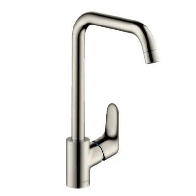 Hansgrohe Focus M41 - virtuves izlietnes vienas sviras maisītājs, nerūsējošais tērauds 31820800