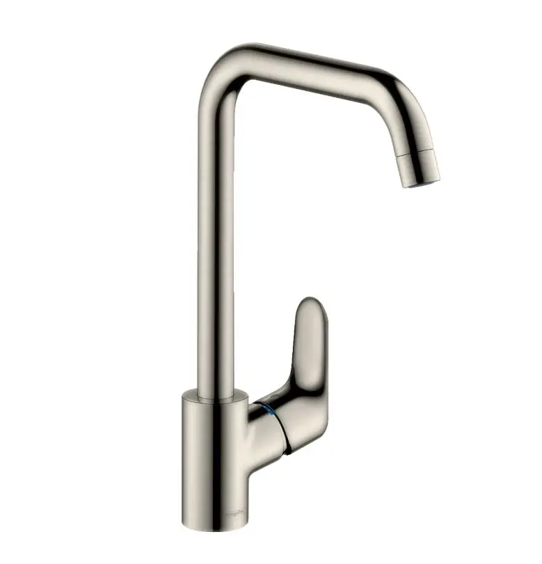 Hansgrohe Focus M41 - virtuves izlietnes vienas sviras maisītājs, nerūsējošais tērauds 31820800