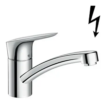 Hansgrohe Logis - virtuves izlietnes vienas sviras maisītājs 120, hroms 71831000