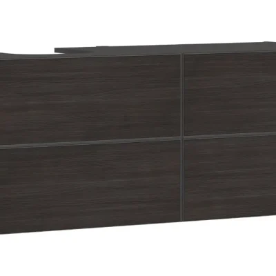 Hansgrohe Xevolos E - izlietnes apakšskapītis 137x56x55 cm, 4 atvilktnes, matēti pelēks/tumšs ozols 54238730