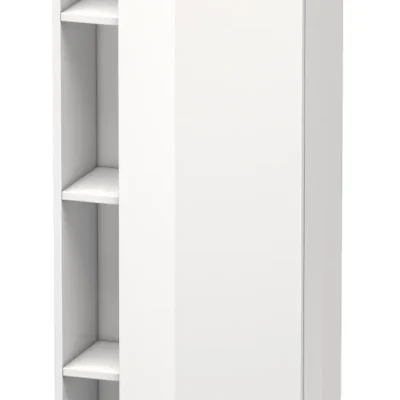 Duravit DuraStyle - augstais skapis 140x50x24 cm, pa labi, balts spīdīgs DS1238R2222