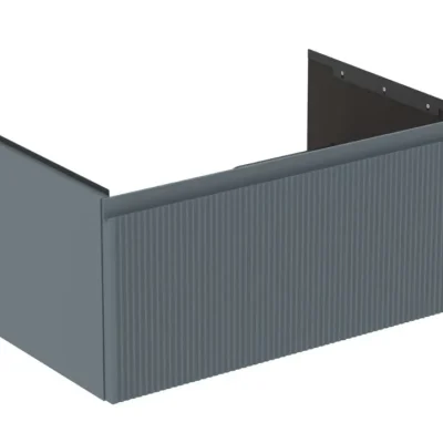 Ideal Standard Finesse - izlietnes skapītis, 80x51x37 cm, 1 atvilktne, Ribbed matēts Ashblue E3392UQ