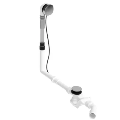 Duravit aksesuāri - noteces un pārplūdes komplekts, Bowden kabelis, hromēts 792206000001000