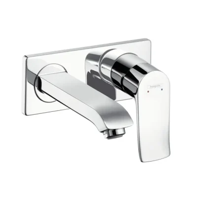 Hansgrohe Metris New - izlietnes vienas sviras maisītājs LowFlow 3,5 l/min, zemapmetuma montāža, hroms 31251000