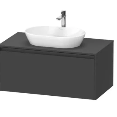 Duravit Ketho.2 - izlietnes skapītis 46x100x55 cm, 1 atvilktne, grafīta matēts K24886049490000