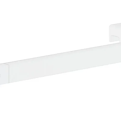 Hansgrohe AddStoris - dušas durvju rokturis, garums: 400 mm, balts matēts 41759700
