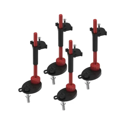 Tece TECEdrainpoint S - montāžas kājas dušas renēm 64–165 mm, 4 gab. 3690007