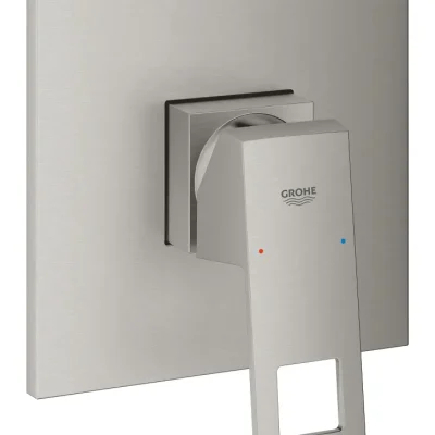 Grohe Eurocube - zemapmetuma dušas maisītājs, Supersteel 24061DC0
