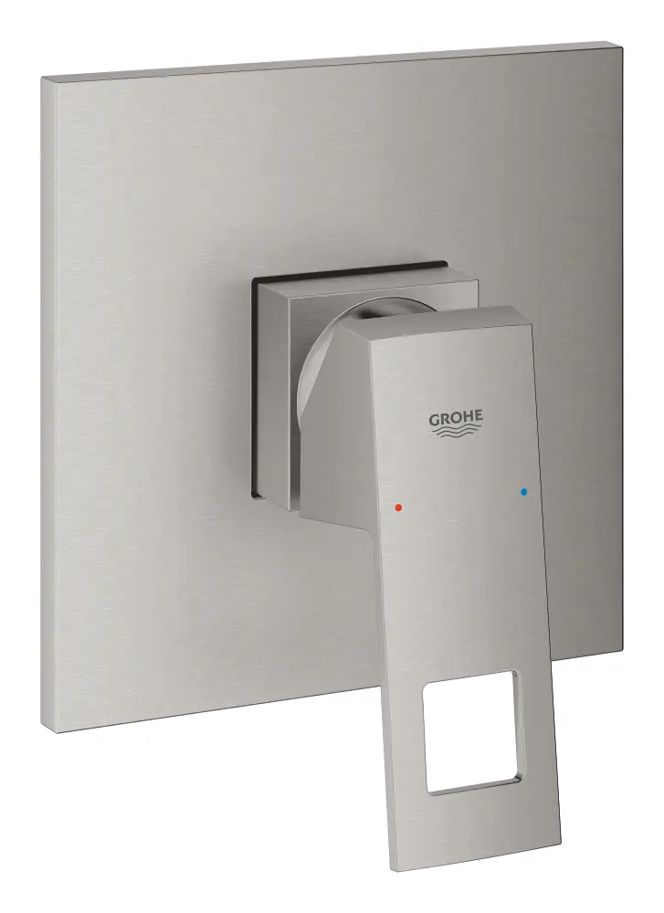 Grohe Eurocube - zemapmetuma dušas maisītājs, Supersteel 24061DC0