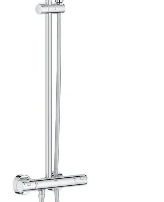 Grohe Vitalio Start - dušas komplekts ar termostatu, diametrs 25 cm, 2 strūklas veidi, hroms 26677001