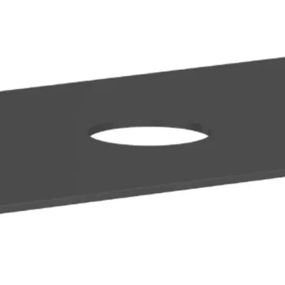 Hansgrohe Xevolos E - izlietnes virsma, 98x55 cm, izgriezums vidū, pelēka matēta 54329760
