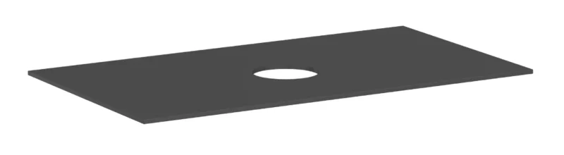 Hansgrohe Xevolos E - izlietnes virsma, 98x55 cm, izgriezums vidū, pelēka matēta 54329760