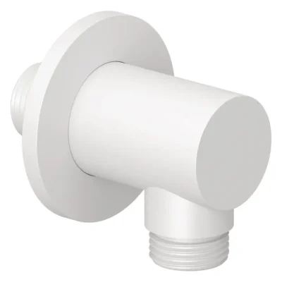 Kludi A-Qa - sienas pieslēguma līkums, balts matēts 6554753-00