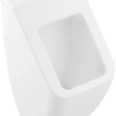 Villeroy & Boch Venticello - nosūces pisuārs, slēpts pievads, DirectFlush, CeramicPlus, Stone White 5504R0RW