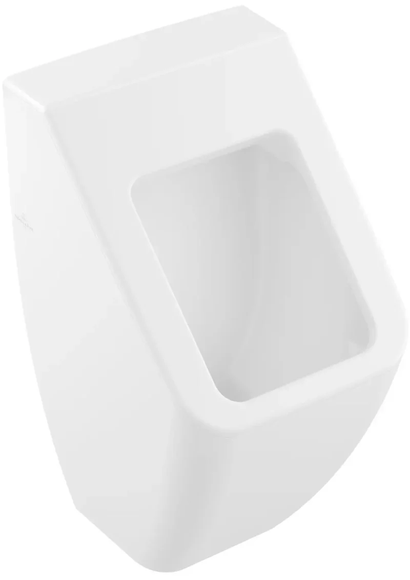Villeroy & Boch Venticello - nosūces pisuārs, slēpts pievads, DirectFlush, CeramicPlus, Stone White 5504R0RW