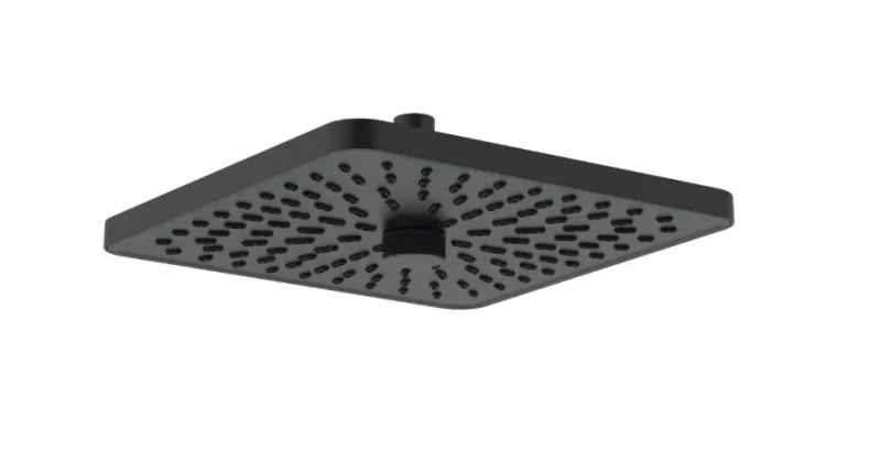 Ideal Standard Idealrain ALU+ - galvas duša, 26x26 cm, 2 strūklas, zīdaini melns BE223XG