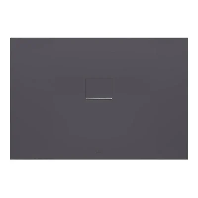 Villeroy & Boch Squaro Infinity - dušas paliktnis, 90x120 cm, Quaryl, antracīts UDQ1290SQI2V-1S